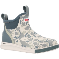 MEN'S SPORT ANKLE DECK BOOT - STORMY DUCK CAMO SIZE-9